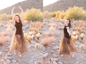 dancing in the desert