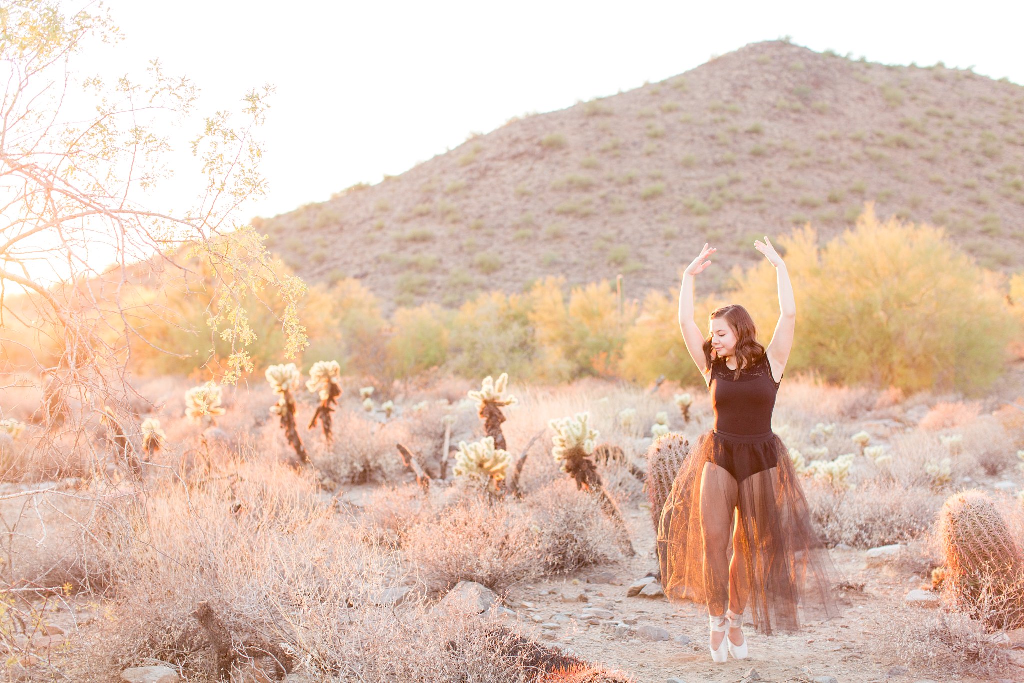 dancing in the desert