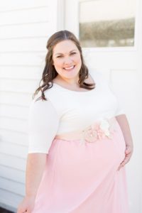 shop pink blush maternity dress